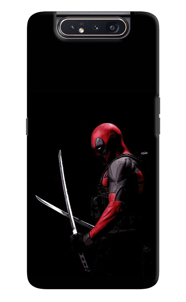 Deadpool Samsung A80 Hard Case Back Cover by Casekaro