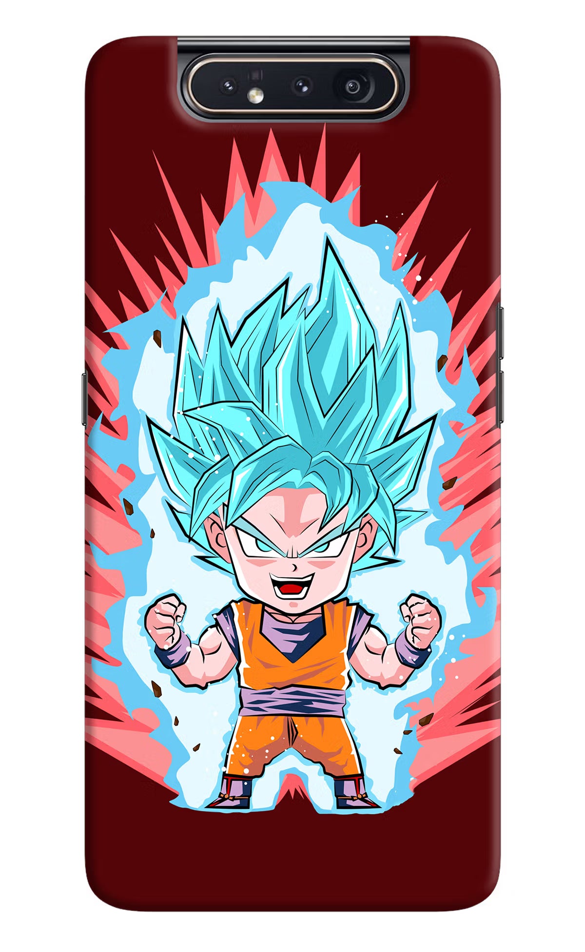 Goku Little Samsung A80 Hard Case Back Cover by Casekaro