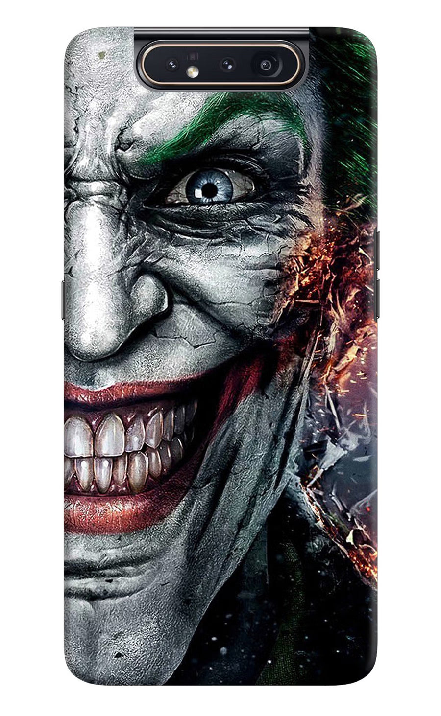Joker Cam Samsung A80 Back Cover, Hard case