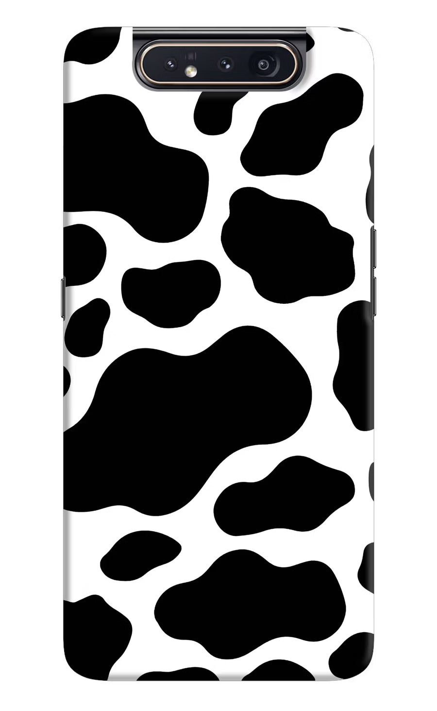 Cow Spots Samsung A80 Back Cover, Hard case