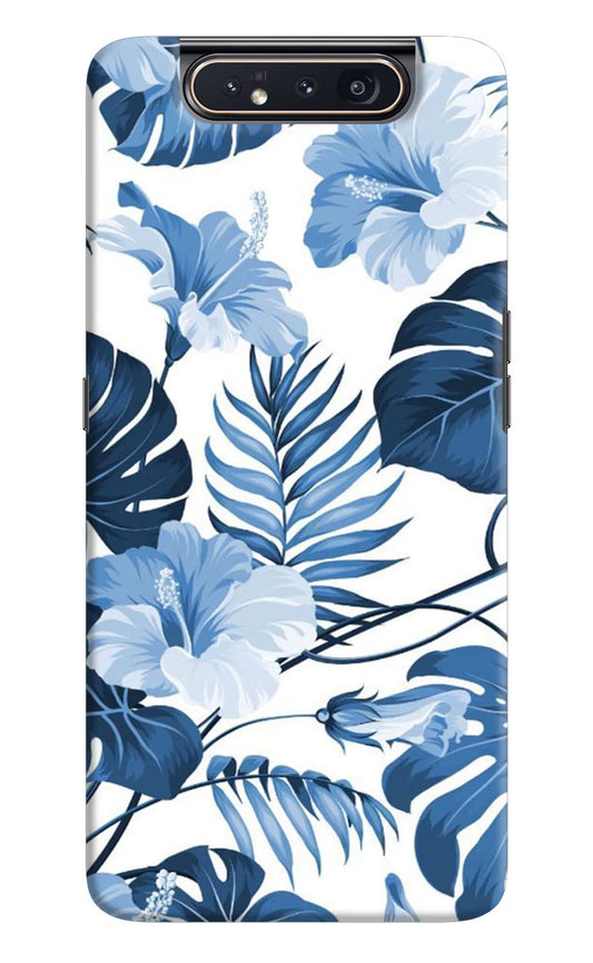 Fabric Art Samsung A80 Hard Case Back Cover by Casekaro