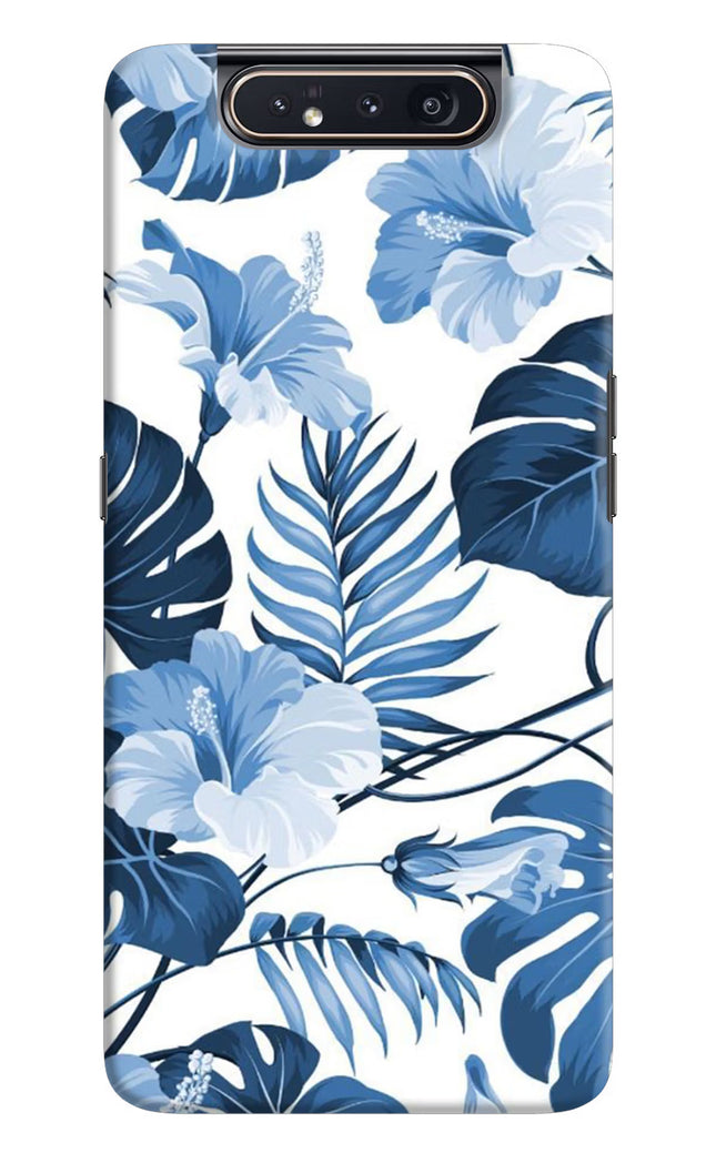 Fabric Art Samsung A80 Hard Case Back Cover by Casekaro