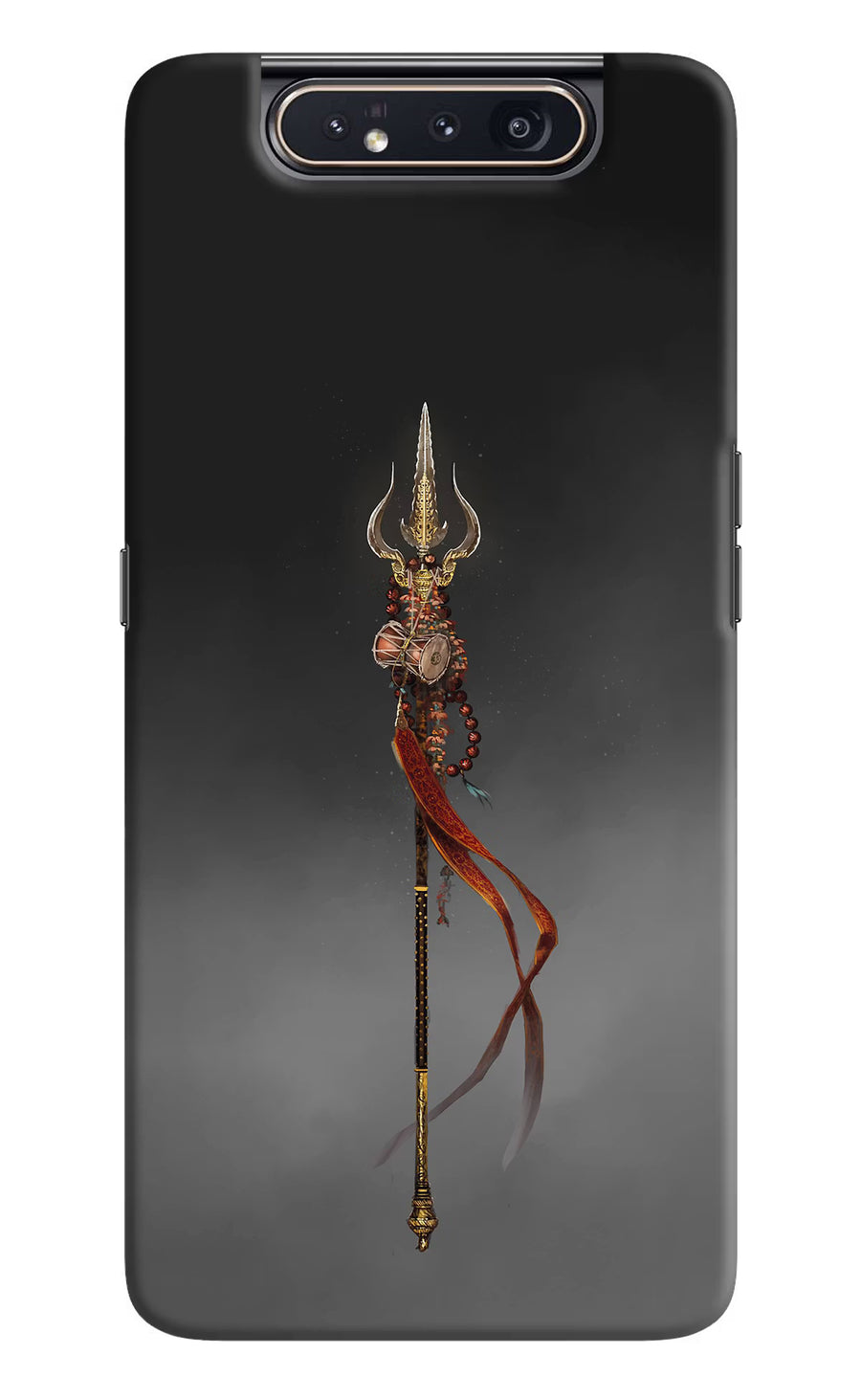Shiv Trishul Samsung A80 Back Cover, Hard case