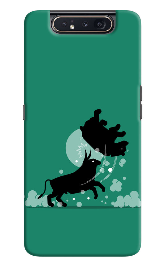 Bull Conqueror Samsung A80 Back Cover