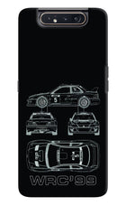 WRC'99 Samsung A80 Hard Case Back Cover by Casekaro
