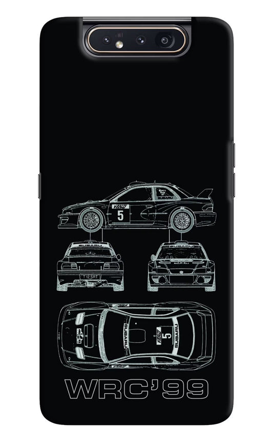 WRC'99 Samsung A80 Hard Case Back Cover by Casekaro