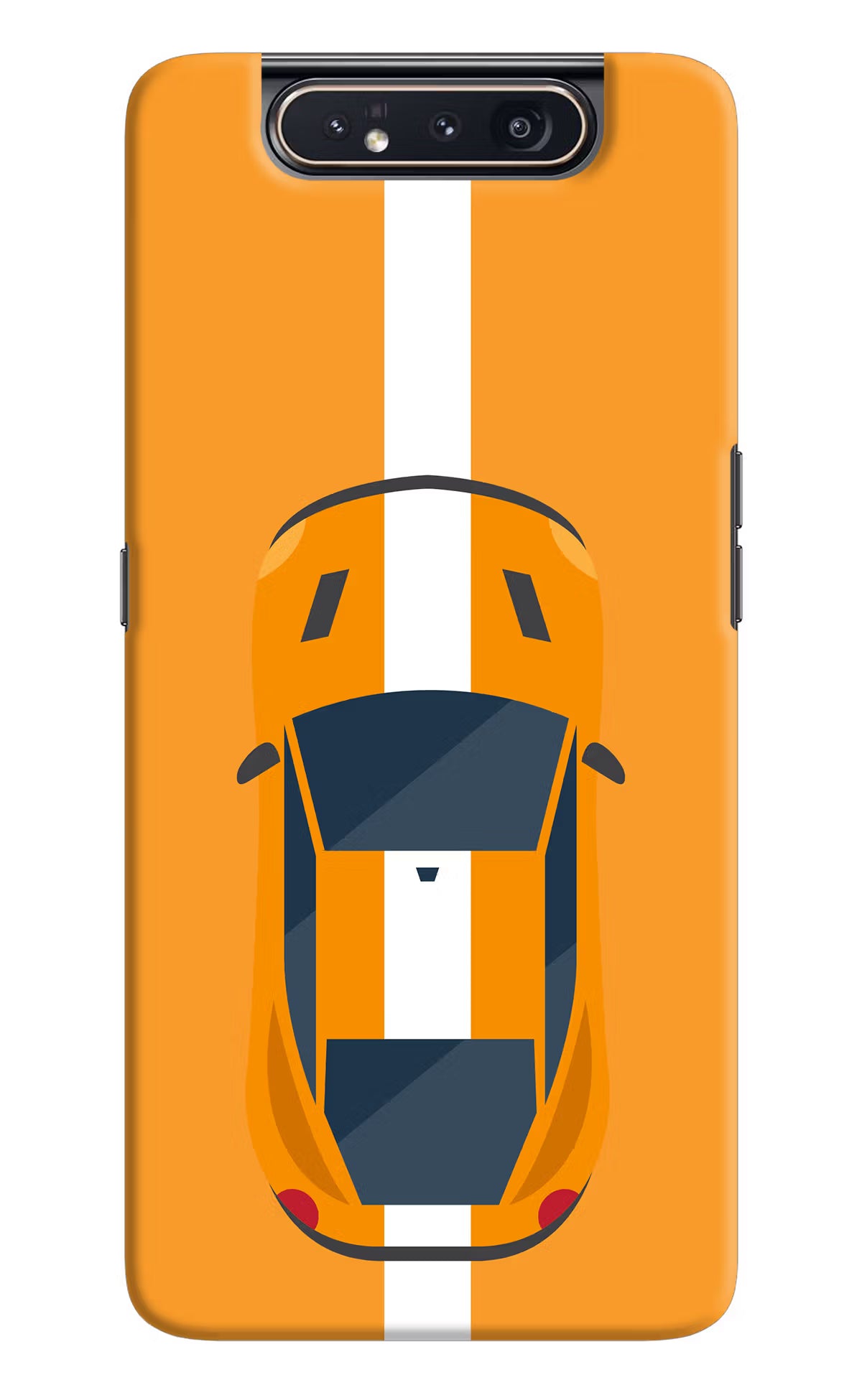 Highway Pursuit Samsung A80 Hard Case Back Cover by Casekaro