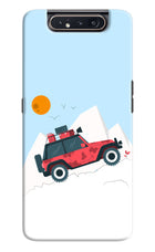 Mountain Trail Beast Samsung A80 Hard Case Back Cover by Casekaro