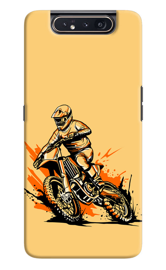 Off-Road Fury Samsung A80 Hard Case Back Cover by Casekaro