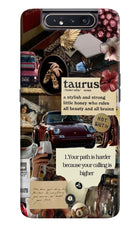 Taurus Zodiac Samsung A80 Hard Case Back Cover by Casekaro