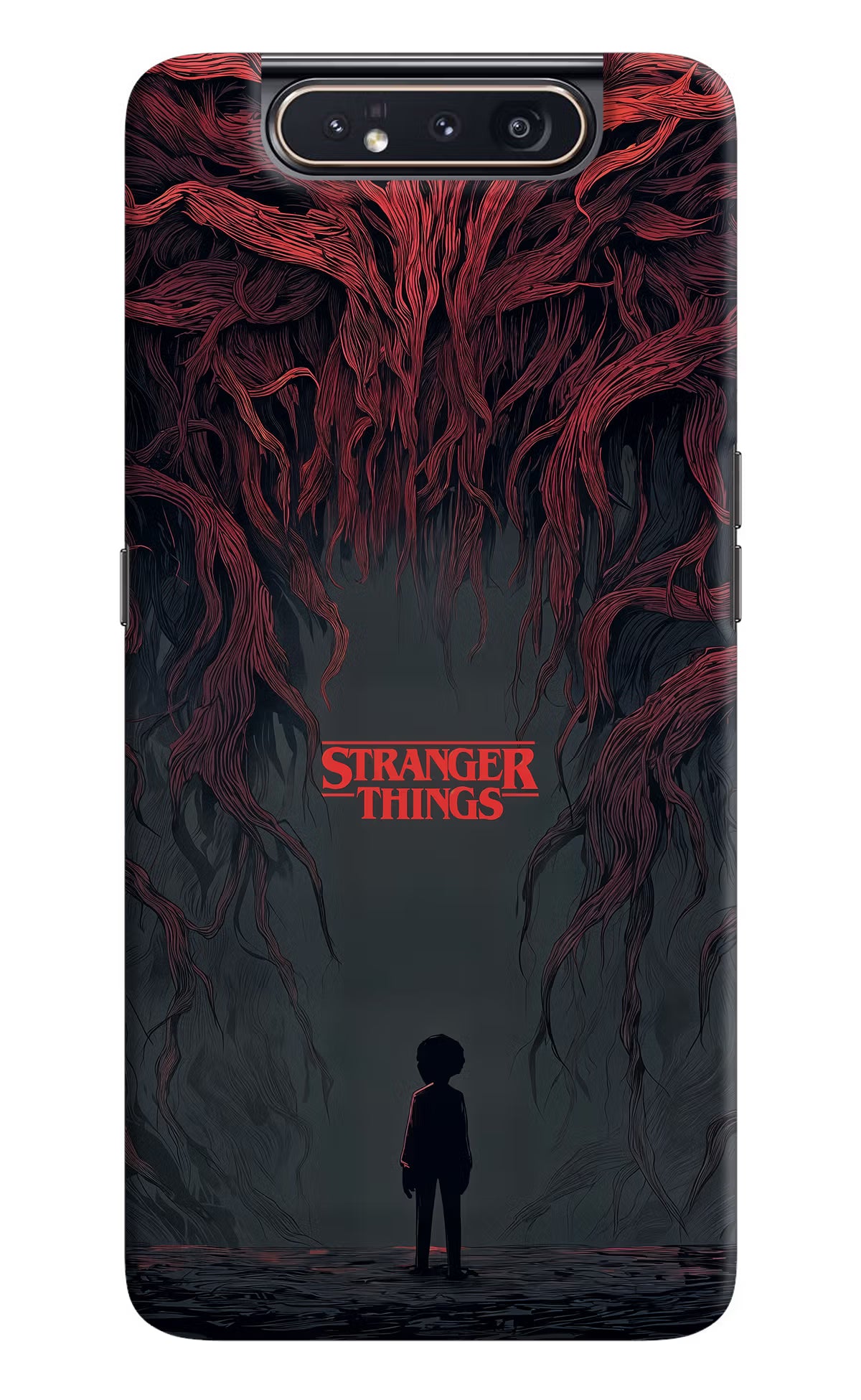 Ordinary Things Dark Side Samsung A80 Hard Case Back Cover by Casekaro