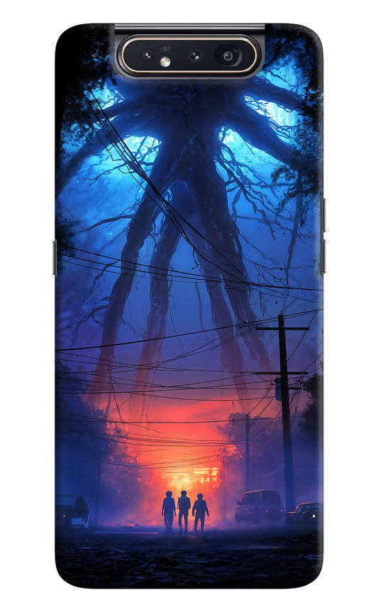 Ordinary Things Shadow Samsung A80 Hard Case Back Cover by Casekaro