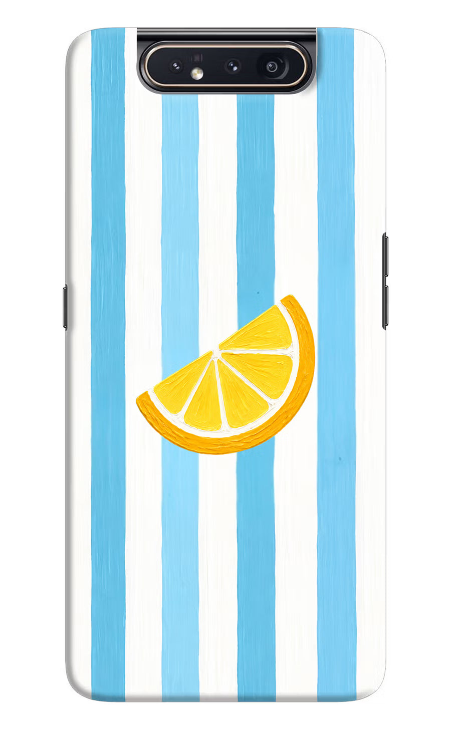 Summer Lemon Samsung A80 Back Cover, Hard case