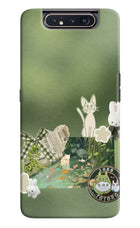 Aesthetic anime Samsung A80 Hard Case Back Cover by Casekaro