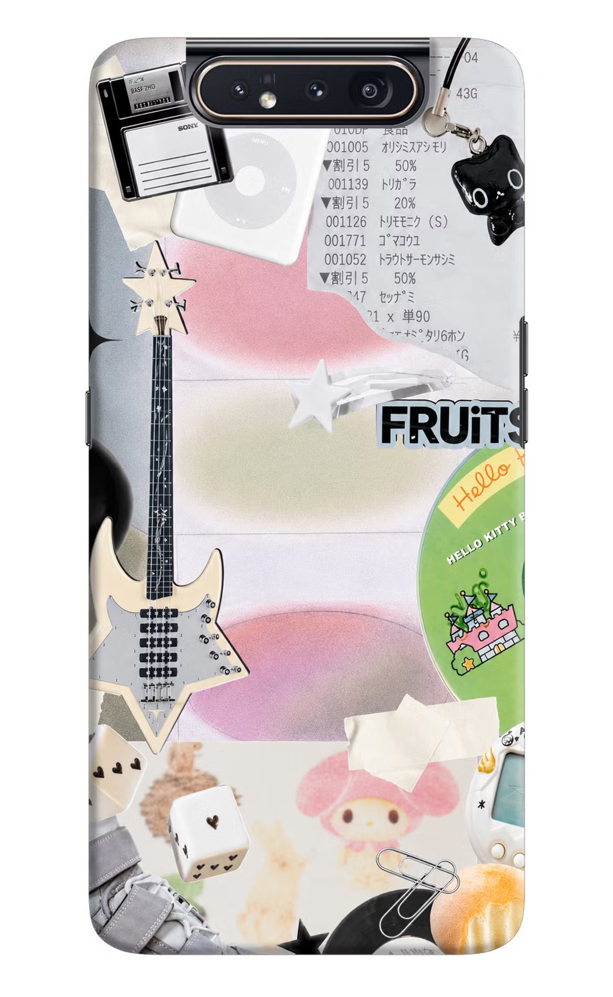 Softcore case Samsung A80 Back Cover
