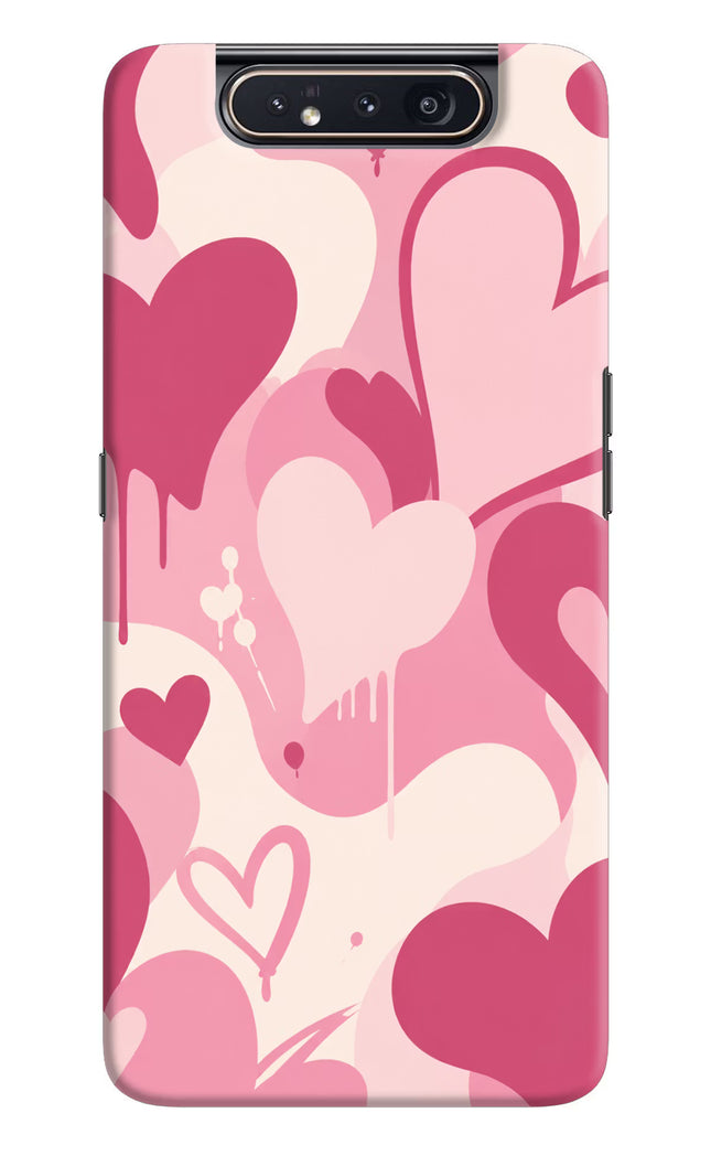 Hearty case Samsung A80 Hard Case Back Cover by Casekaro