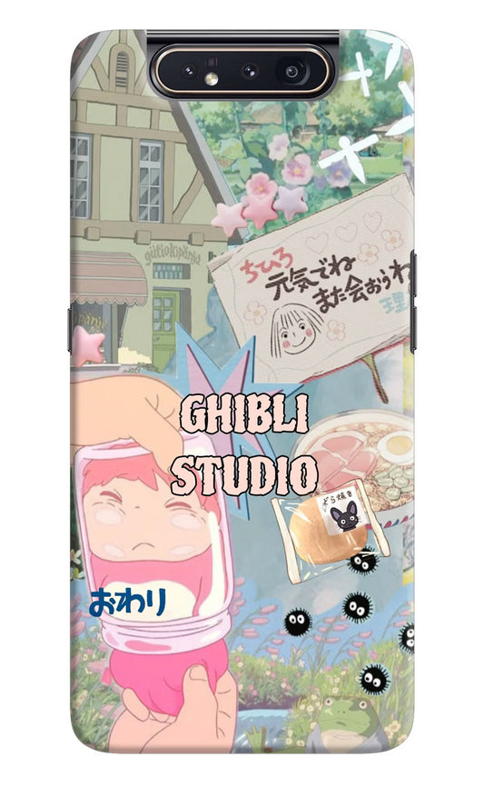 Studio Ghibli Samsung A80 Back Cover