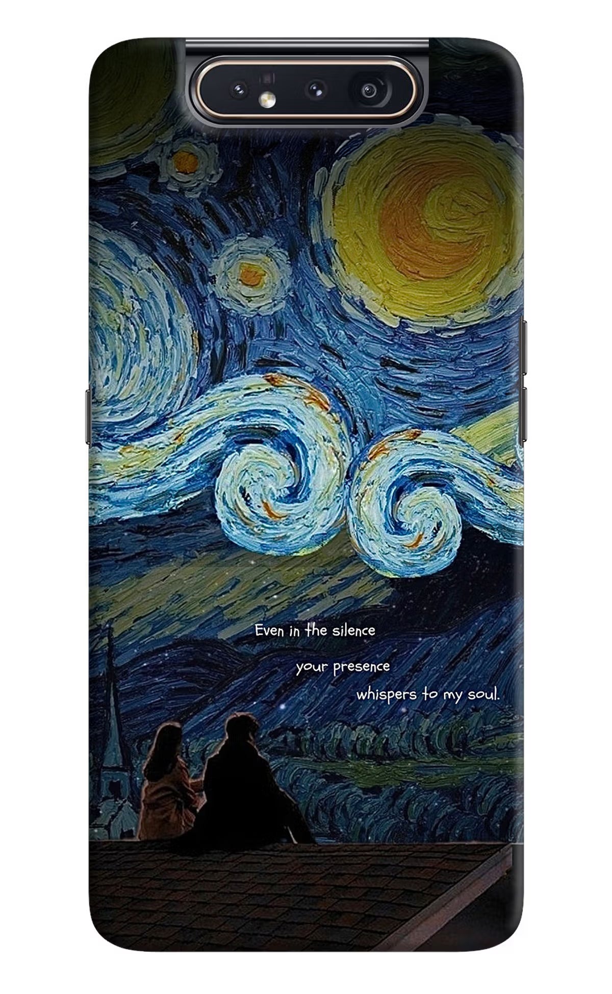Softcore Samsung A80 Back Cover