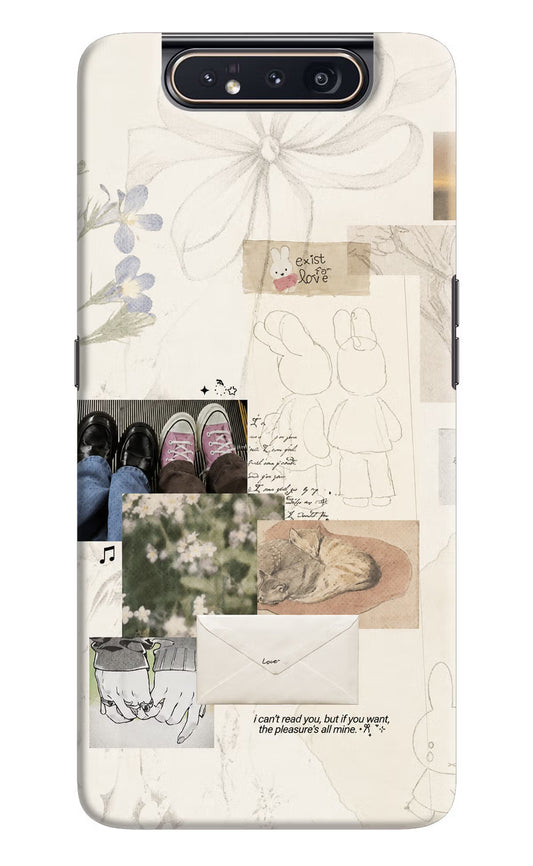 Soft Aesthetic Samsung A80 Back Cover