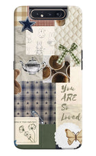 Cookie Samsung A80 Hard Case Back Cover by Casekaro