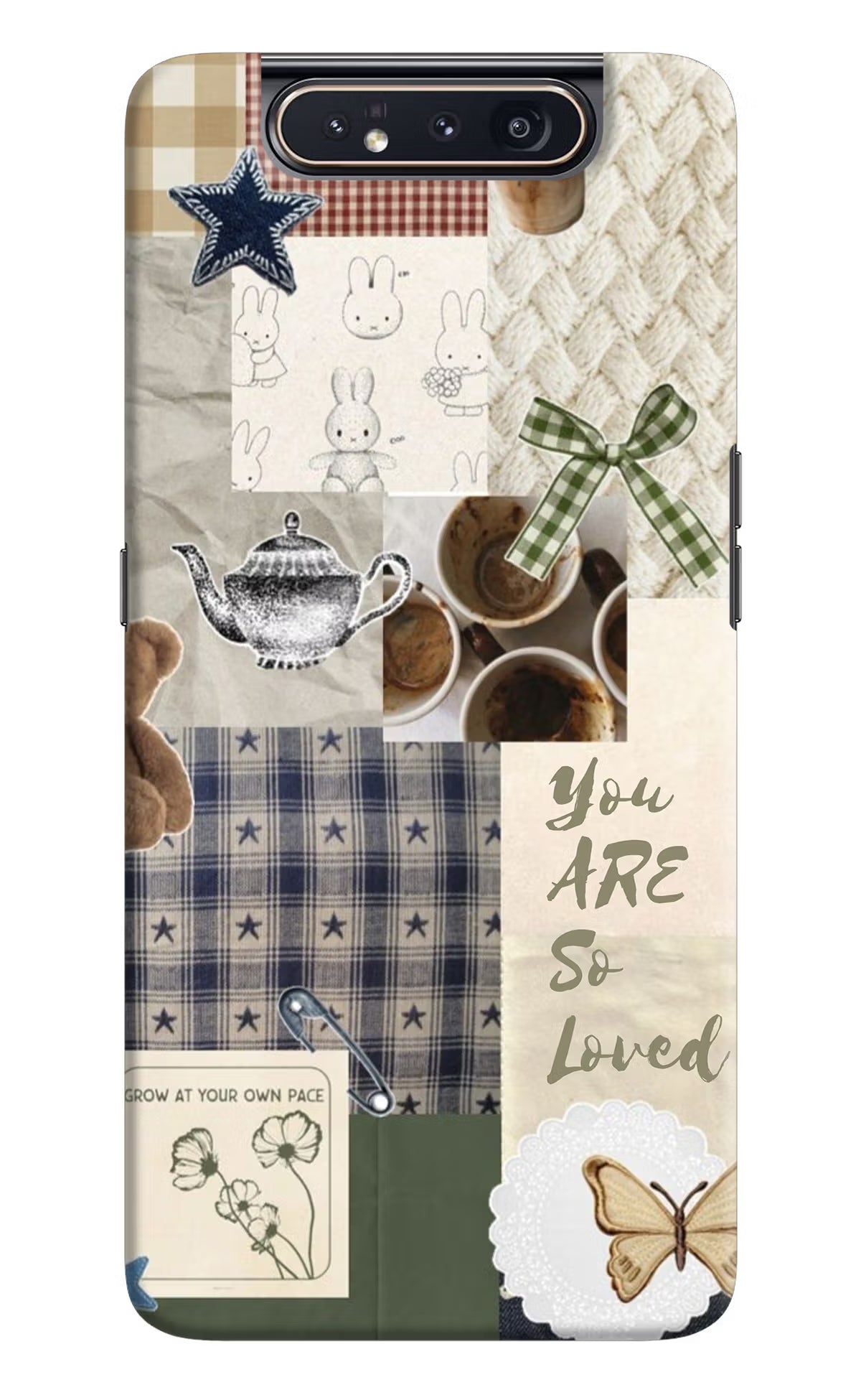 Cookie Samsung A80 Back Cover
