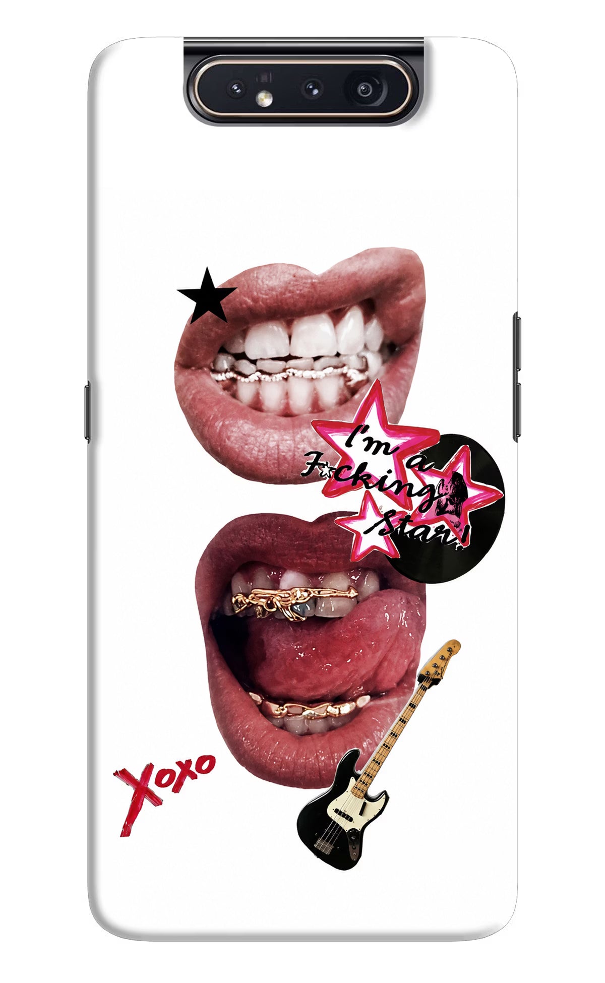 Rockstar Samsung A80 Back Cover