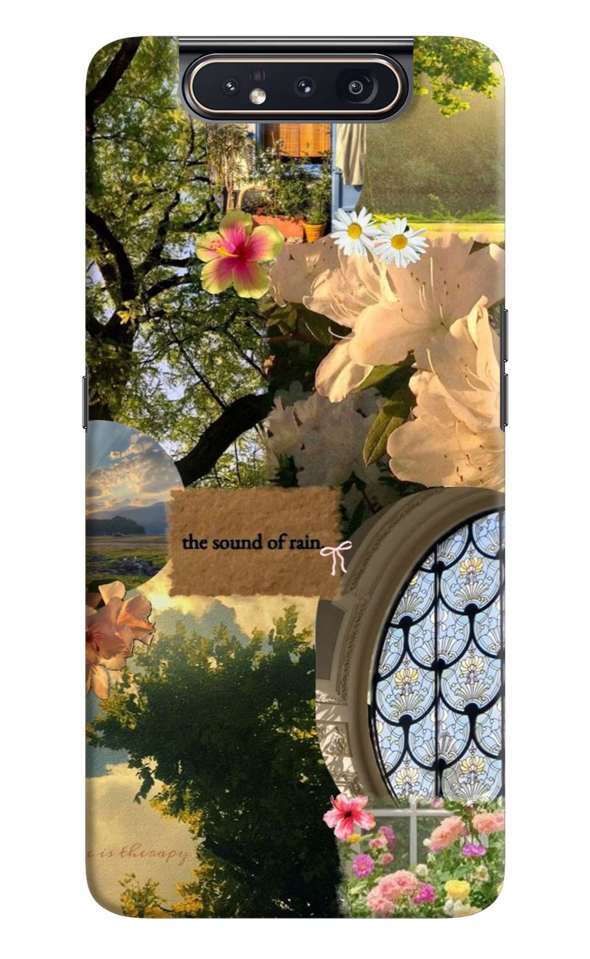Rain Samsung A80 Back Cover