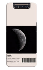 Moon Phase Samsung A80 Hard Case Back Cover by Casekaro