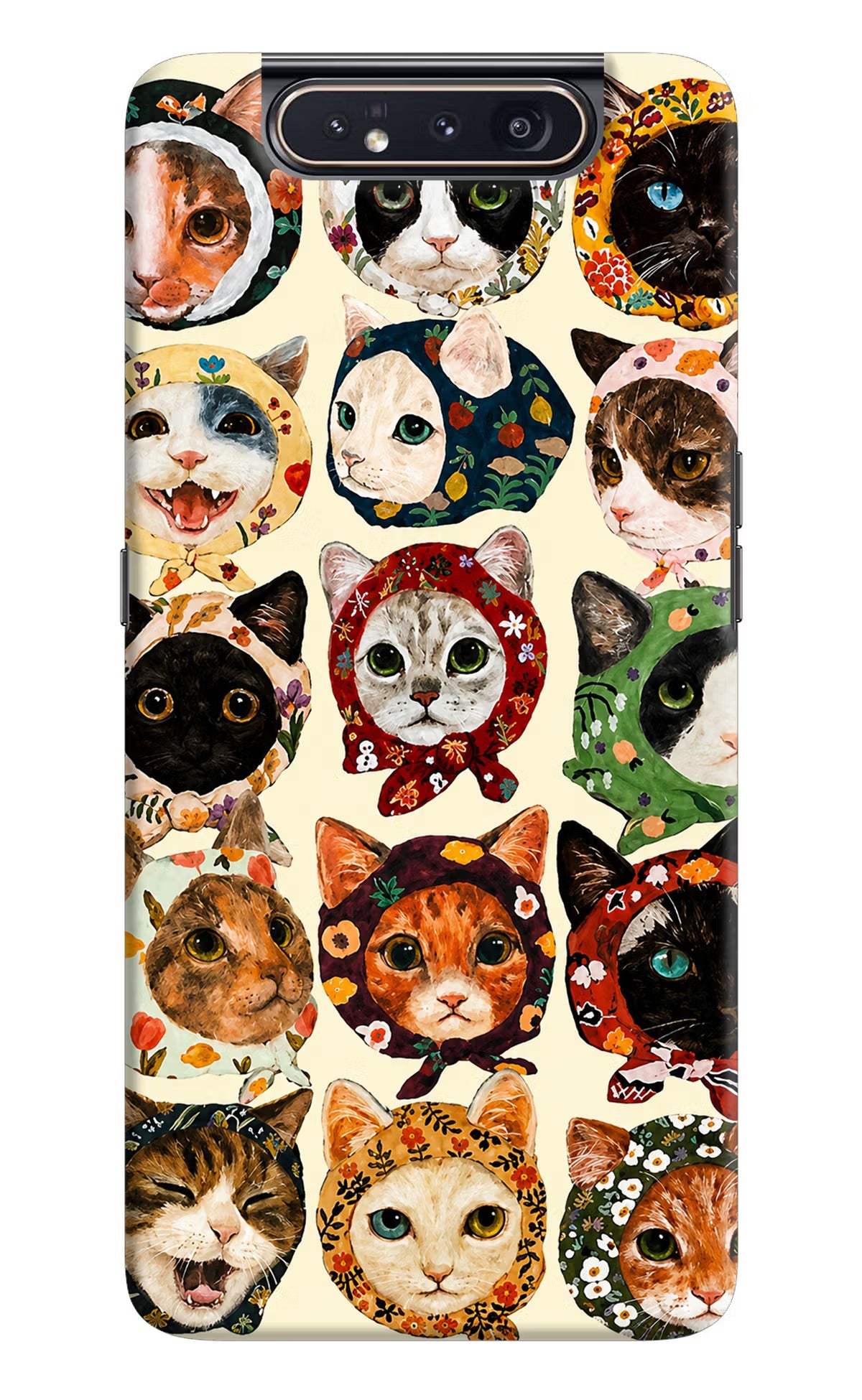 Cool Cat Samsung A80 Back Cover