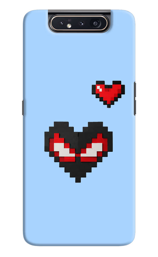 Peter Heart Samsung A80 Hard Case Back Cover by Casekaro