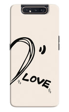 Soul Line Samsung A80 Hard Case Back Cover by Casekaro