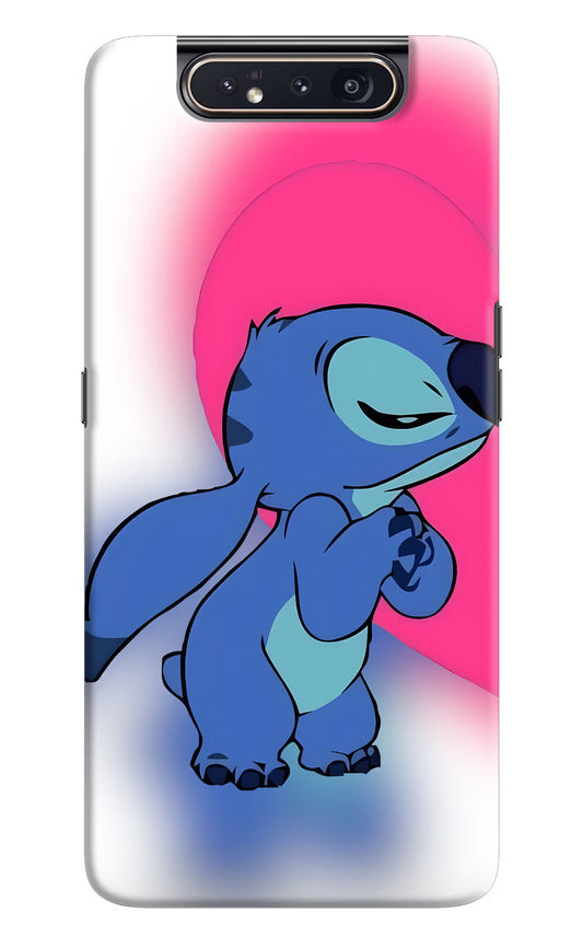 Stitch Hug Samsung A80 Hard Case Back Cover by Casekaro