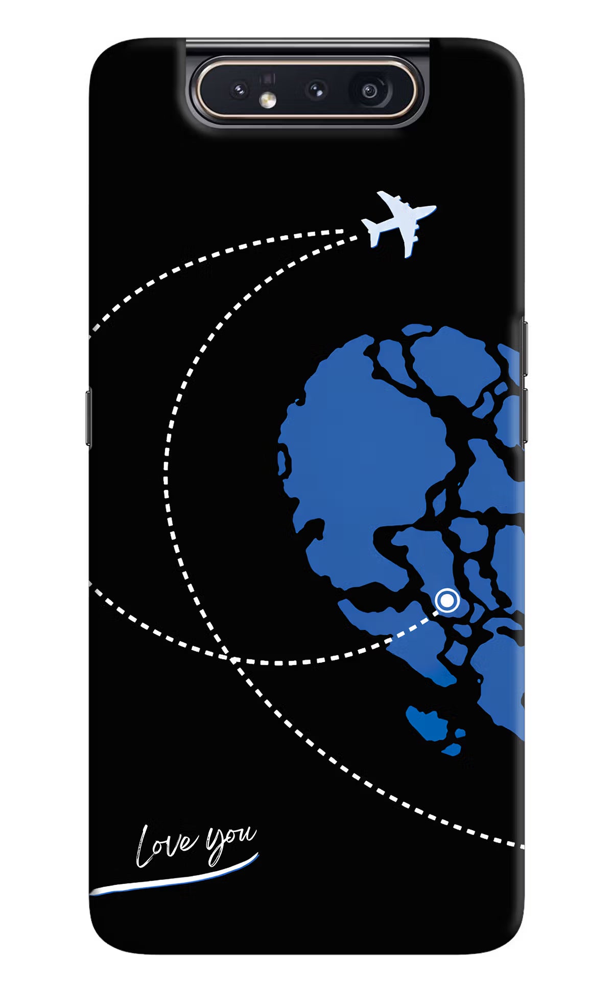 Love Orbit Samsung A80 Back Cover