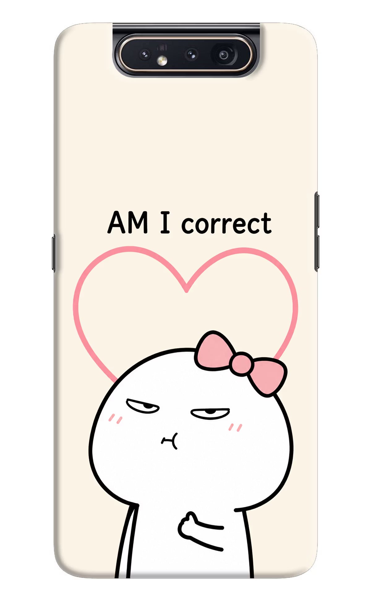 Always Right Samsung A80 Back Cover