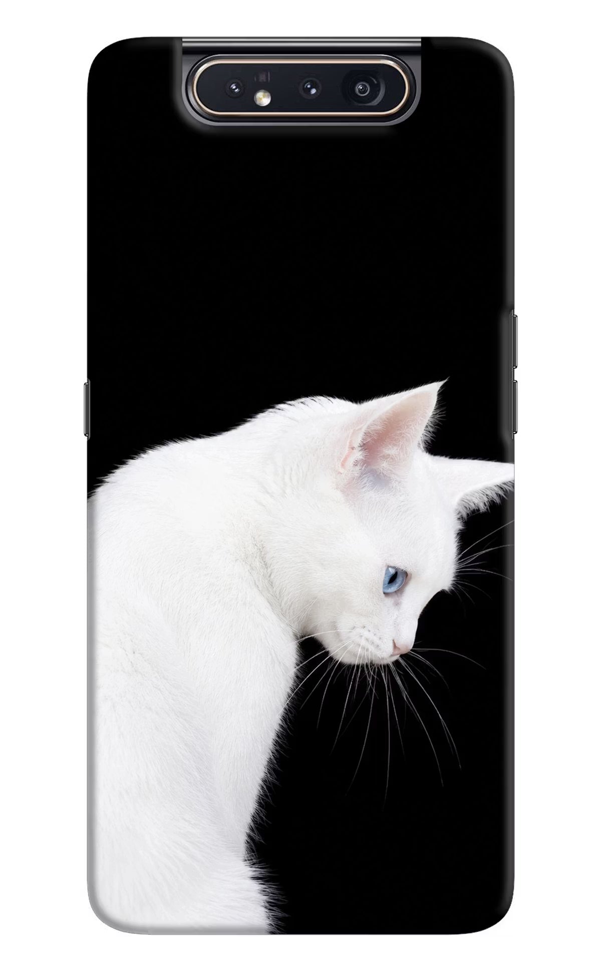 Snow Gaze Samsung A80 Back Cover
