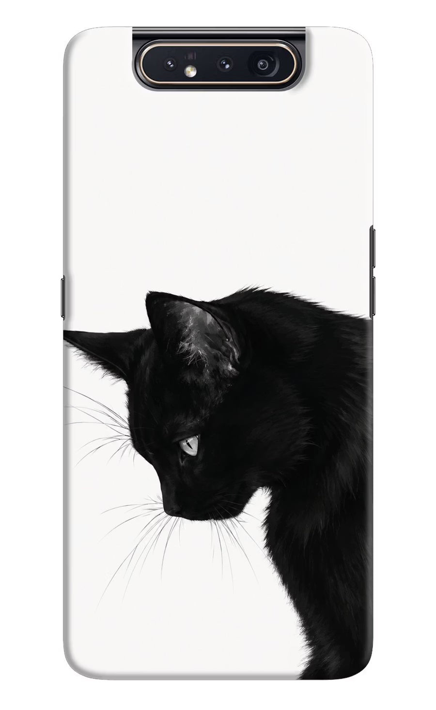 Shadow Gaze Samsung A80 Back Cover, Hard case