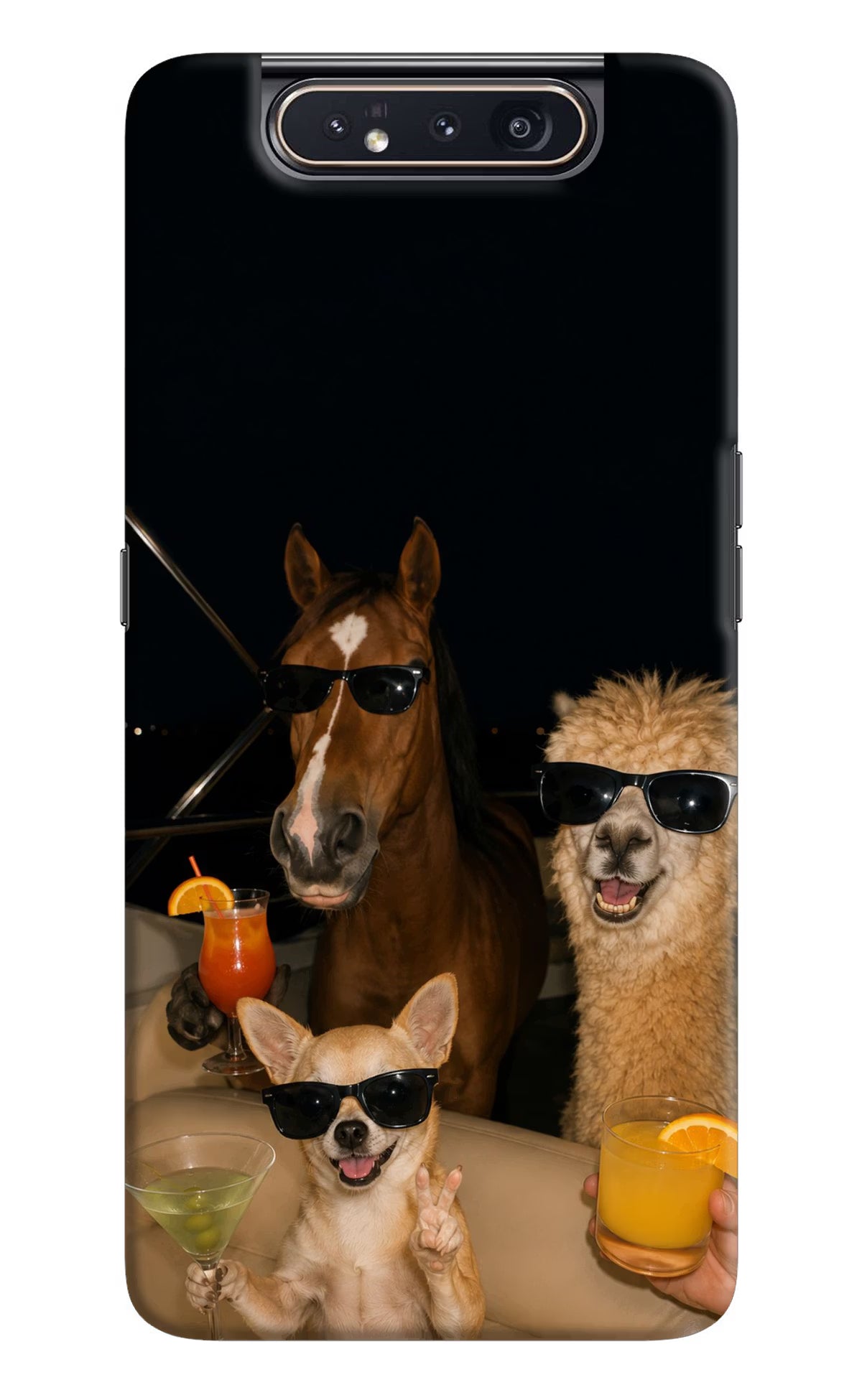 Party Squad Samsung A80 Back Cover