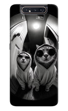 Hood Cats Samsung A80 Hard Case Back Cover by Casekaro