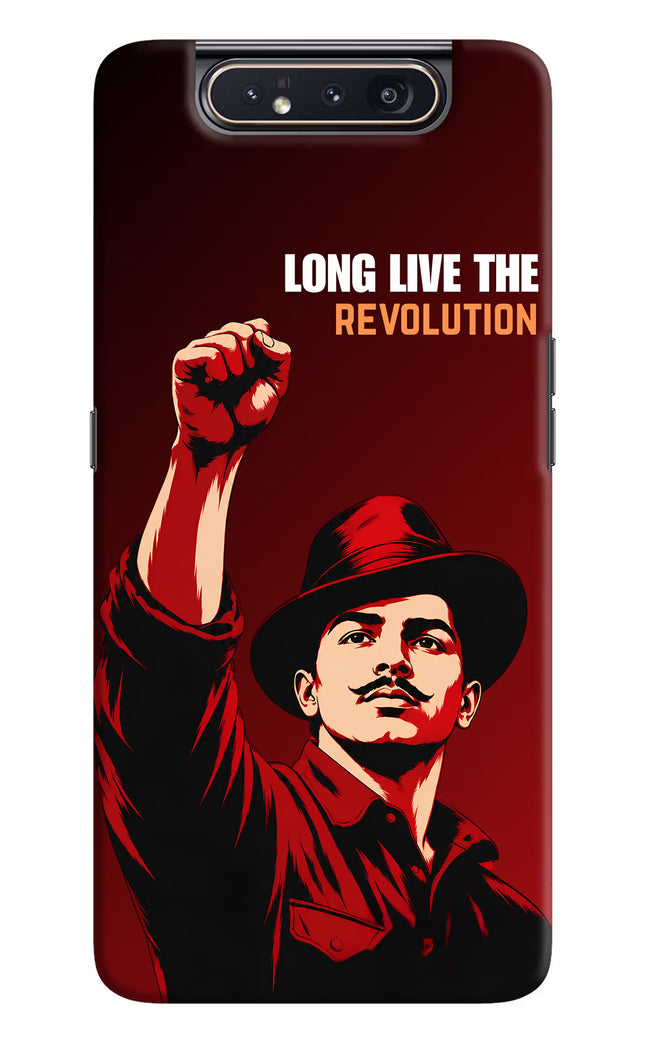 Bhagat Singh Revolution Samsung A80 Hard Case Back Cover by Casekaro