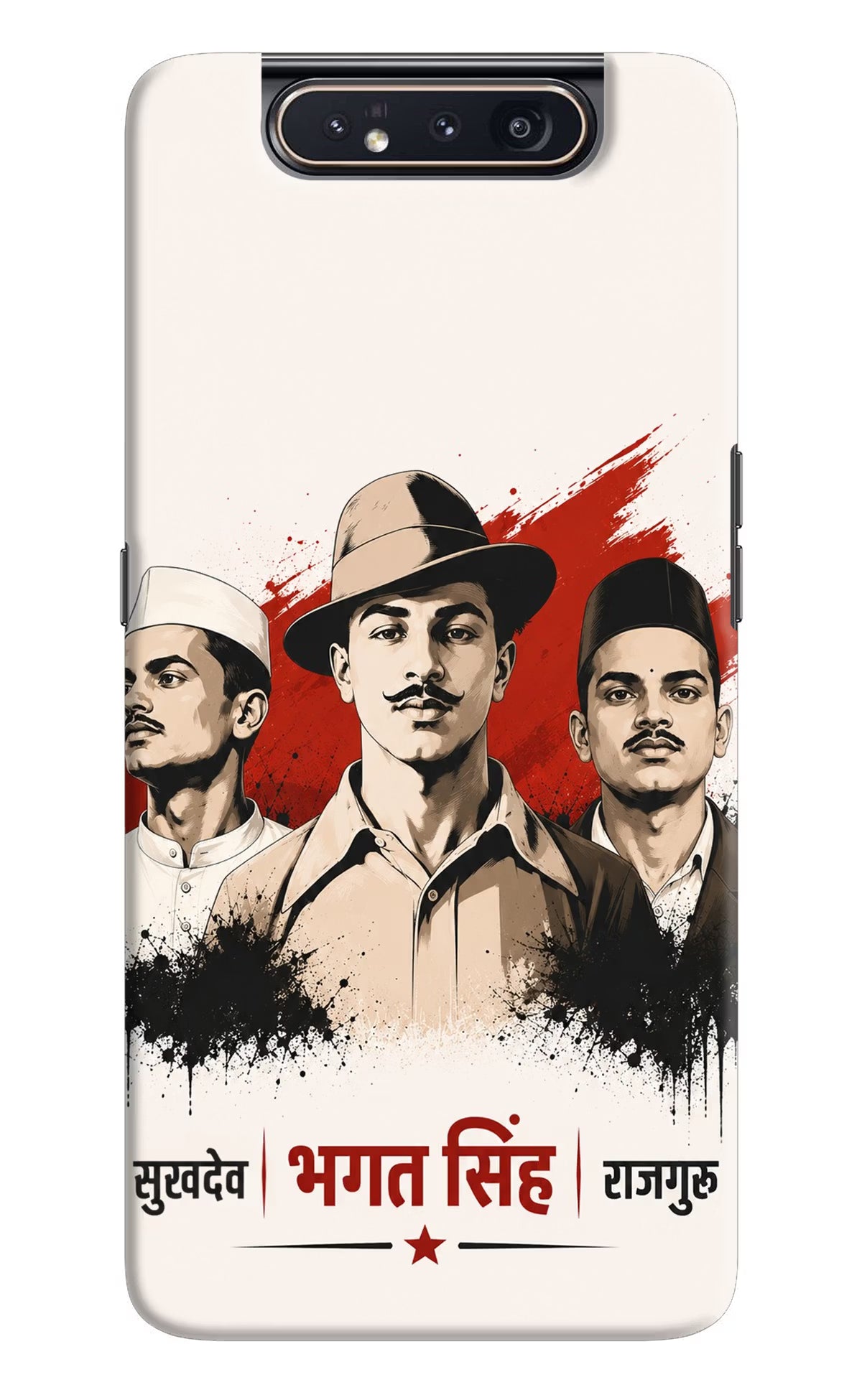 Sardar Patel Iron Will Samsung A80 Back Cover