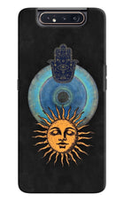 Divine Sun Samsung A80 Hard Case Back Cover by Casekaro