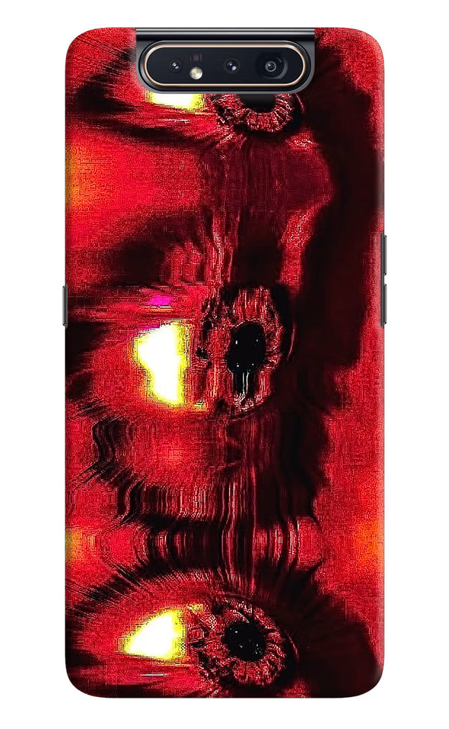 Fire Eye Samsung A80 Hard Case Back Cover by Casekaro