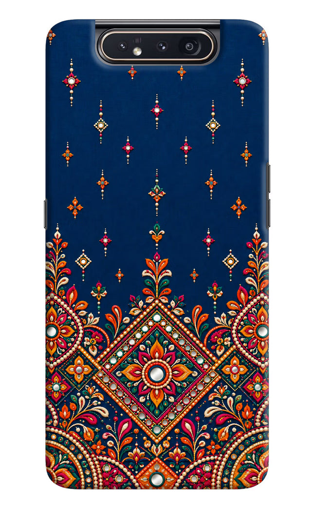 Neel Noor Samsung A80 Hard Case Back Cover by Casekaro