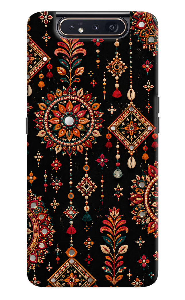 Boho Noir Samsung A80 Hard Case Back Cover by Casekaro