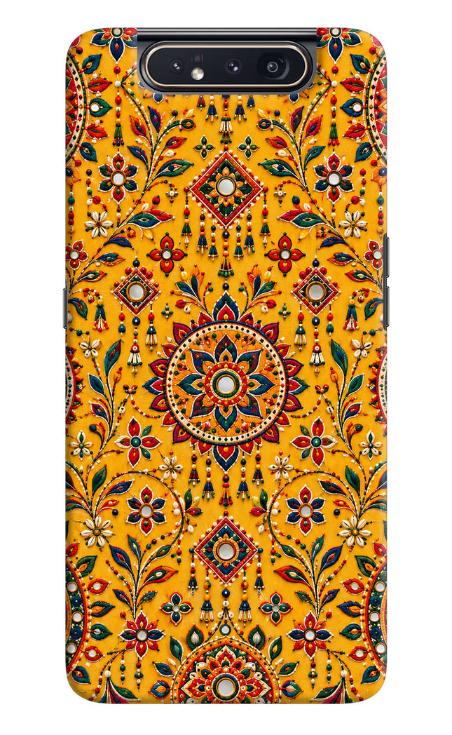Sunlit Aura Samsung A80 Hard Case Back Cover by Casekaro