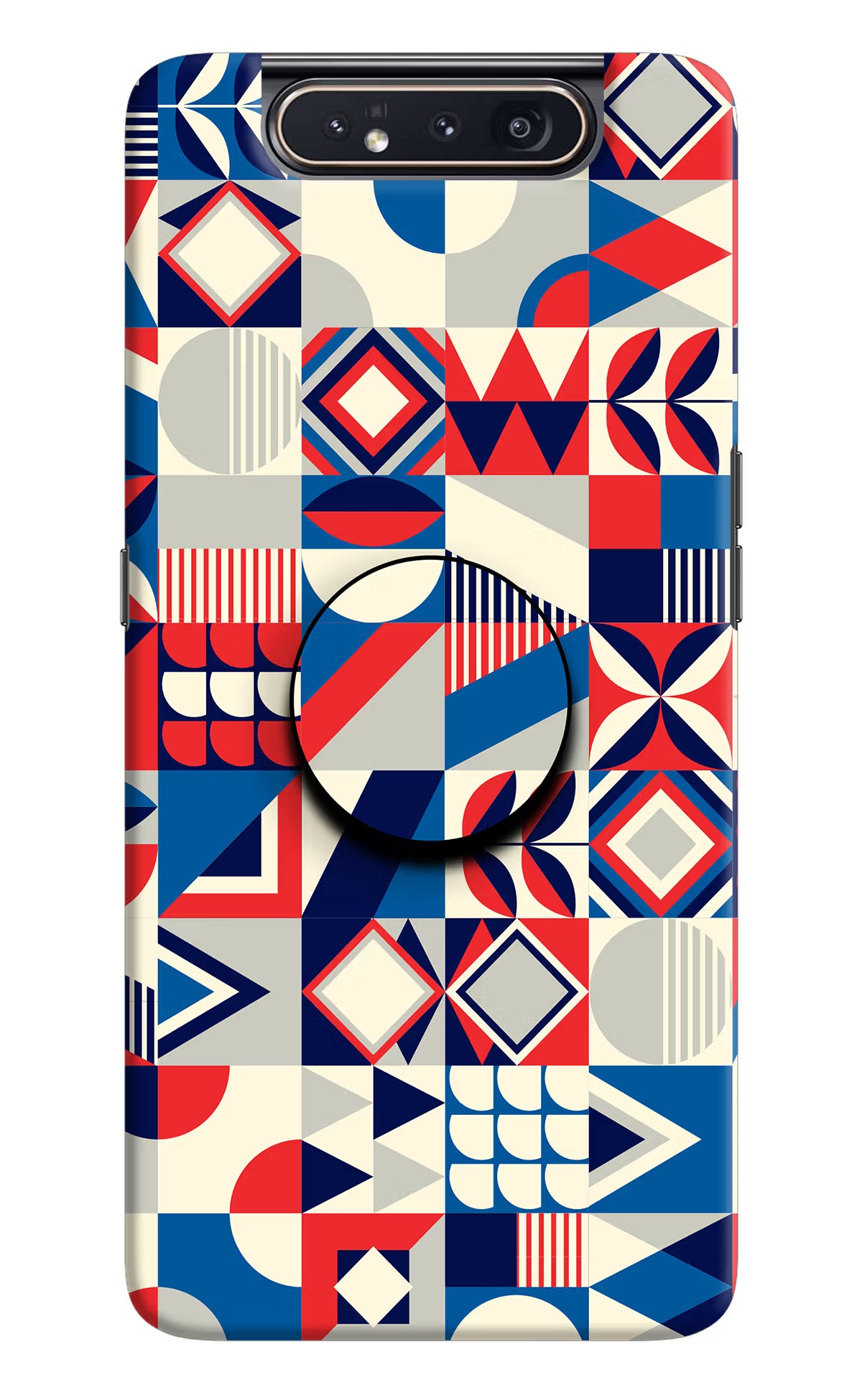 Colorful Pattern Samsung A80 Pop Case by Casekaro