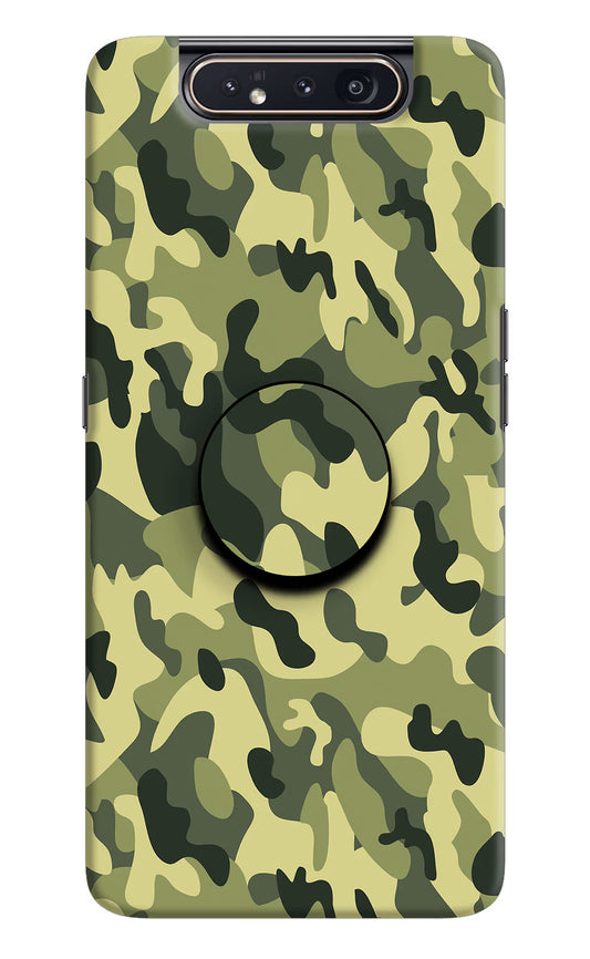 Camouflage Samsung A80 Pop Case by Casekaro