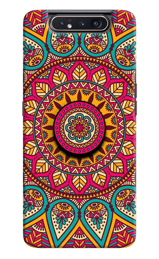 Mandala Samsung A80 Pop Case by Casekaro