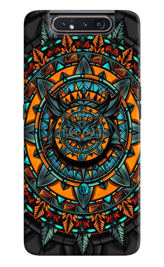 Angry Owl Samsung A80 Pop Case by Casekaro