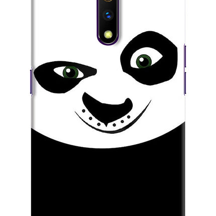 Panda Realme X Hard Case Back Cover by Casekaro
